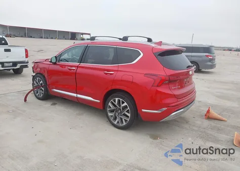 2022 Hyundai Santa Fe Calligraphy from USA, damaged, VIN 5NMS54AL5NH455153